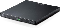 LOGITEC ブルーレイドライブ Blu-ray USB3.0 UHDBD対応 USB type C ケーブル付 ( LBD-PVA6U3CVBK ) ブラック