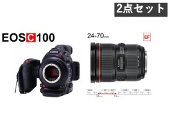 Canon EOS C100 デジタルシネマカメラ / Canon 24-70mm F2.8L II USM  EFマウントセット