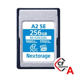 Nextorage 日本メーカー CFexpress 4.0 Type A 256GB メモリーカード VPG200 最大読み出し速度1900MB/s 最大書き込み速度1700MB/s NX-A2SE256G