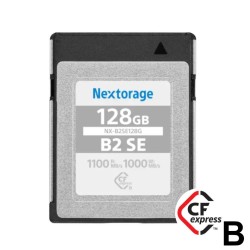 Nextorage 日本メーカー CFexpress TypeB 128GB 最大読出し速度1100MB/s 最大書込み速度1000MB/s NX-B2SE128G