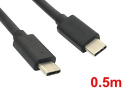 USB C to C ケーブル(0.5m)