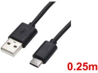 USB A-C ケーブル(0.25m)
