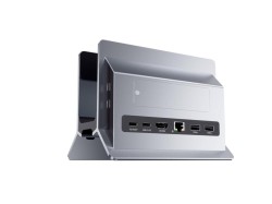 PULWTOP USB C ドッキング ステーション (縦置きスタンド付き)