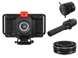 Blackmagic Studio Camera 4K Plus＋(Zoom＋Focus)Demand＋OLYMPUS M.ZUIKO DIGITAL ED 14-42mm F3.5-5.6