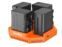 SmallRig Sony NP-F970用4チャンネルカメラバッテリーチャージャー＆4バッテリーキット 4834