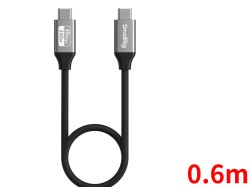 SmallRig USB-C to USB-C データ転送ケーブル40Gbps240W (0.6m)