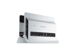 PULWTOP USB C ドッキング ステーション (縦置きスタンド付き)