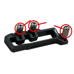 HDMI & USB-C ケーブルクランプ付ネジ3個