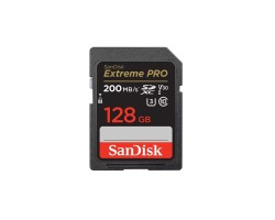 SanDisk 128GB UHS-I Class10 U3 Extreme PRO 200MB/s SDXCカード