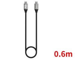 USB-C - USB-C データケーブル(0.6m)
