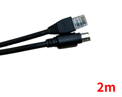 RS232ケーブル（RJ45 to mini-din 8pin）