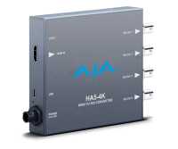 AJA 4K HDMI → 4K SD（I 3G-SDI×4）コンバーター HA5-4K