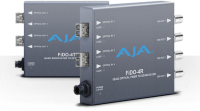 AJA 4ch 3G-SDI → LC マルチモード Fiber トランスミッター FiDO-4T-MM