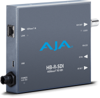 AJA HDBase-T Ethernet → SDIレシーバー HB-R-SDI