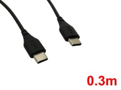 SC22 USB-C - USB-C ケーブル×(0.3m )