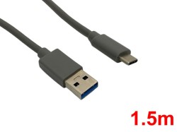 USB-A to USB-C  ケーブル(1.5m)