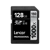 Lexar Professional 128GB UHS-II 1000xSpeed 150MB/s SDXCカード