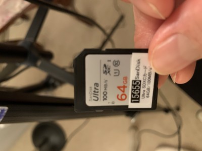 【(キャンペン終了)ハンディー4Kビデオカメラ用メモリー 1台に1枚無料レンタル】Sandisk 64GB UHS-I Class10 Ultra 100MB/s SDXCカードのレビュー