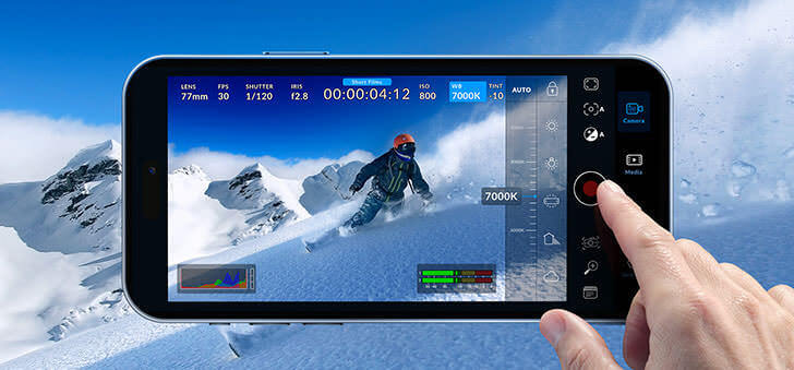 Blackmagic DesignがiPhoneをデジタル・フィルム・カメラに変える画期的なアプリを発表！