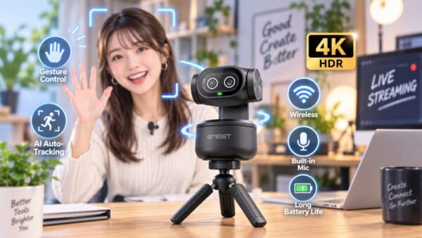 デュアルカメラで高画質＆自動追跡！EMEET PIXYの注目ポイントを紹介